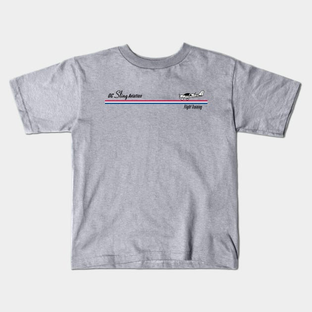 OC Sling Retro 70's Kids T-Shirt by ocsling